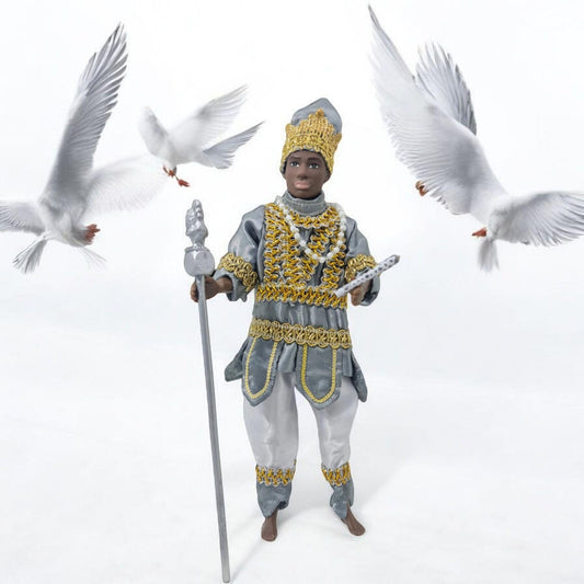 Muñeco Orisha Obatala Oxala , santería yoruba lucumí