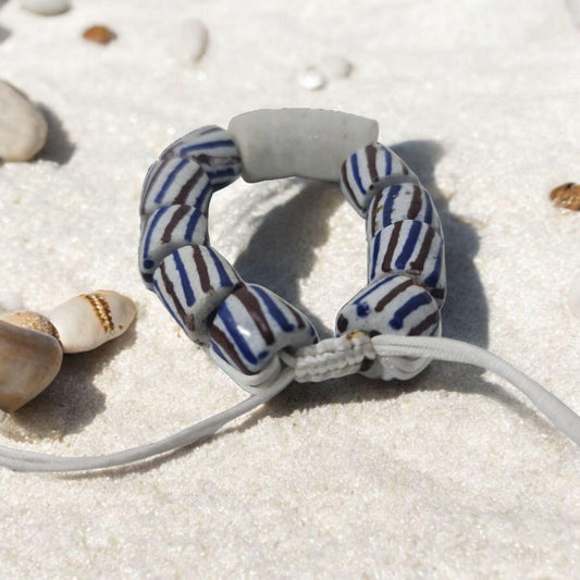 Brazalete de Vodun Aholu  , Olokun , secretos del vodoun Fon  de Benín