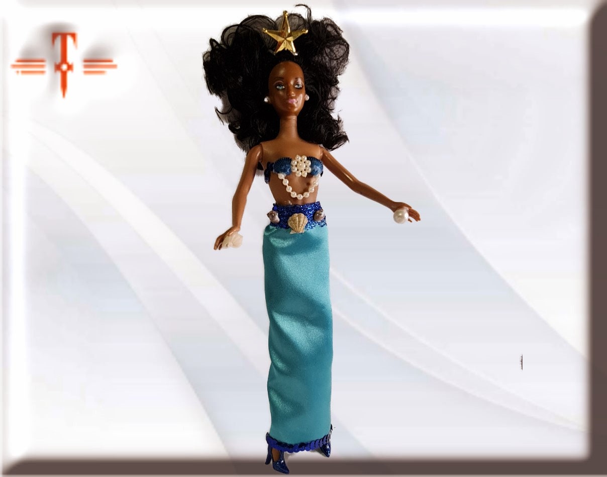 Muñeca Orisha Yemayá , Mami-wata ,  santería Yoruba