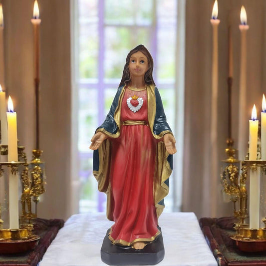 Sagrado corazón de María , virgenes y santos catolicos