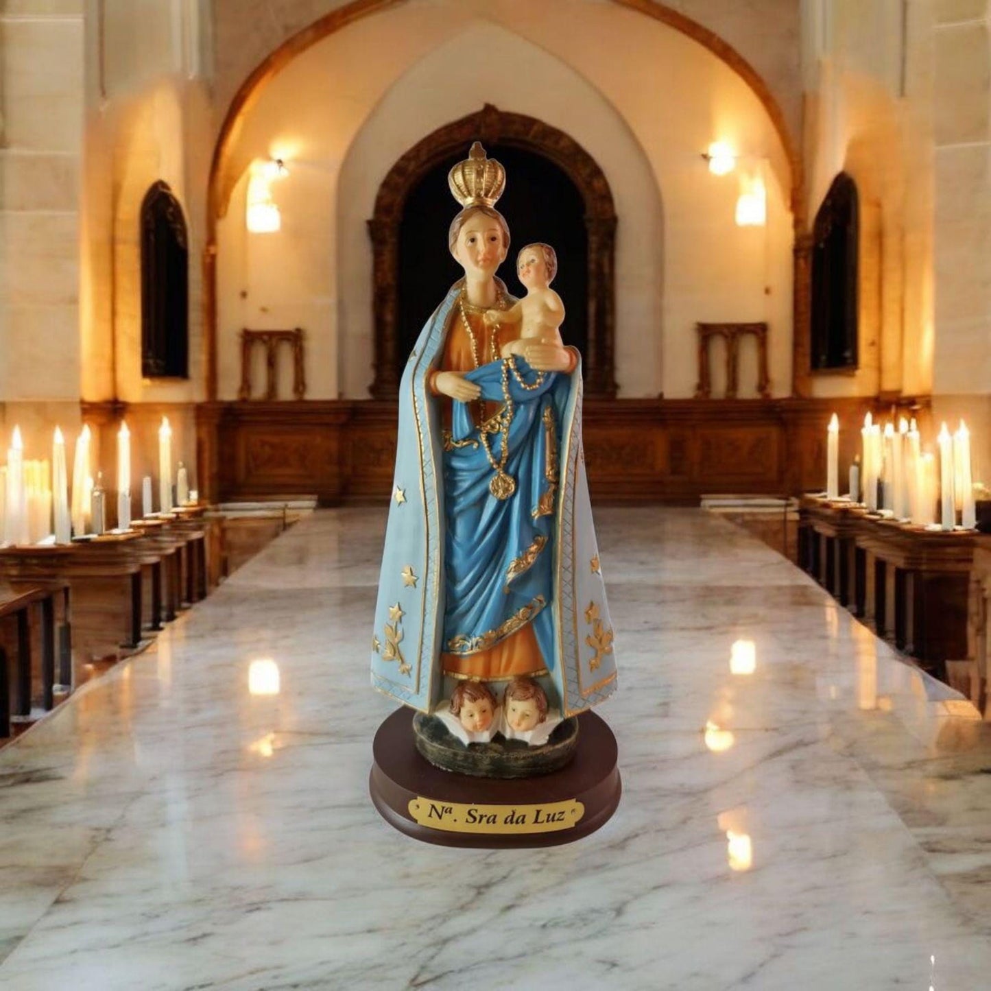 Nuestra Sra. de la Luz , virgenes y santos catolicos