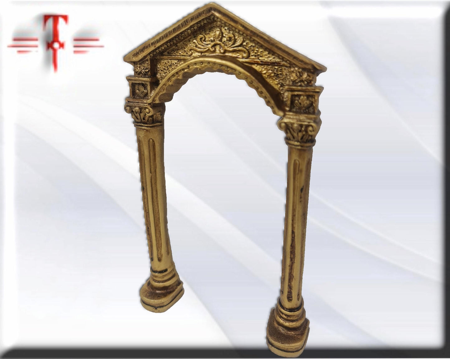 Arco dorado para santo , Santos y Vírgenes católicos , productos Religiosos