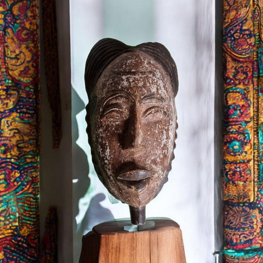 Máscara etnia Chokwe ( Congo arte africano)  Chokwe ethnic mask (Congo African art)