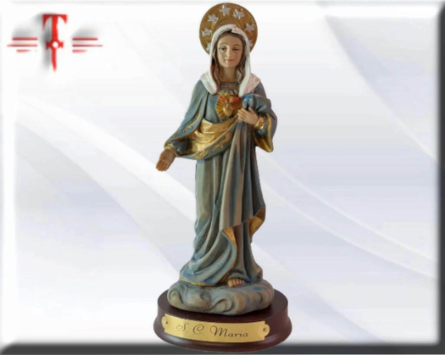 Sagrado corazón de María , virgenes y santos catolicos