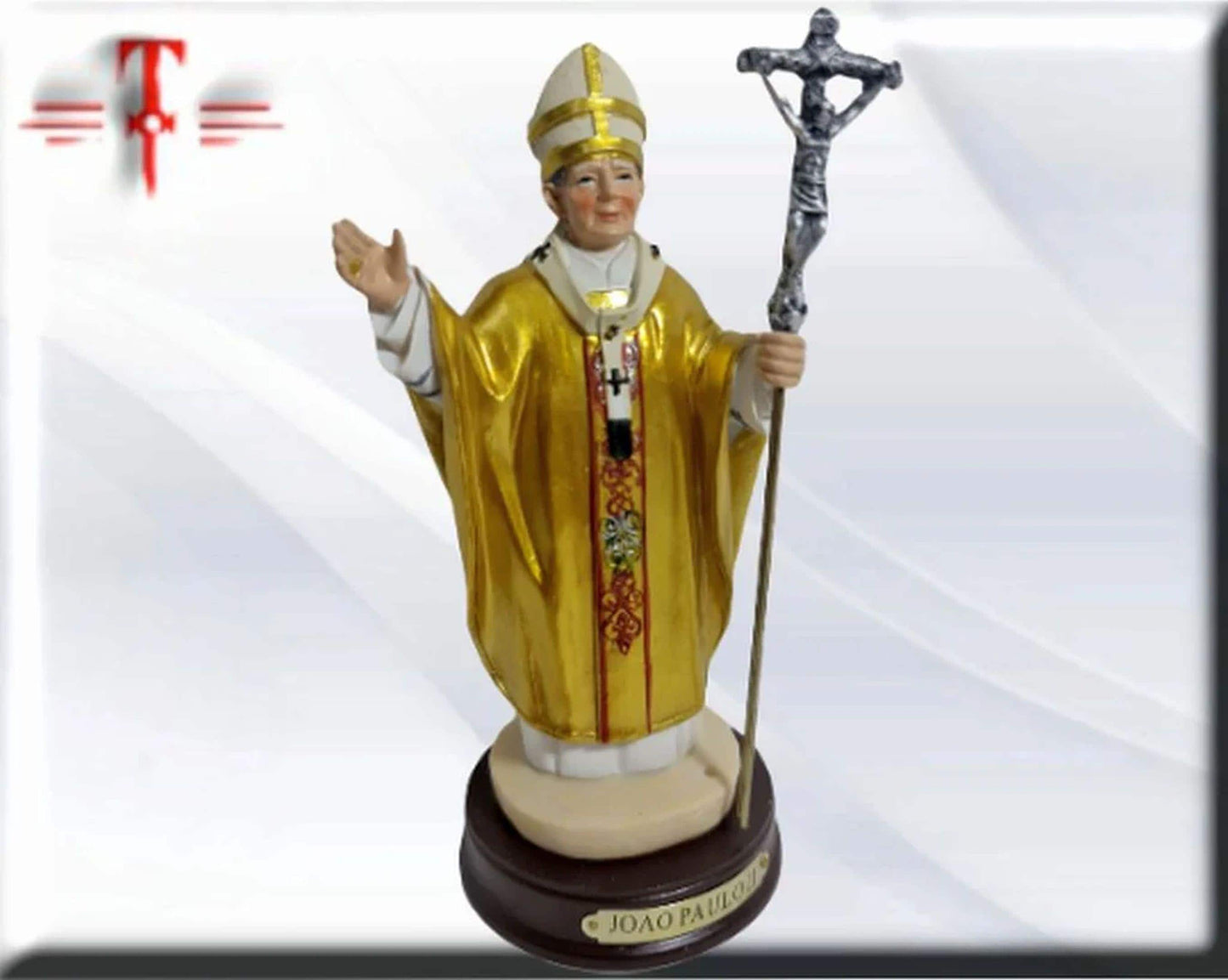 Papa San Pablo II , virgenes y santos catolicos