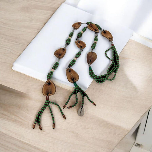 African ekuele, Nigeria, Ifá seed, opele egbere. Santeria Babalawo
