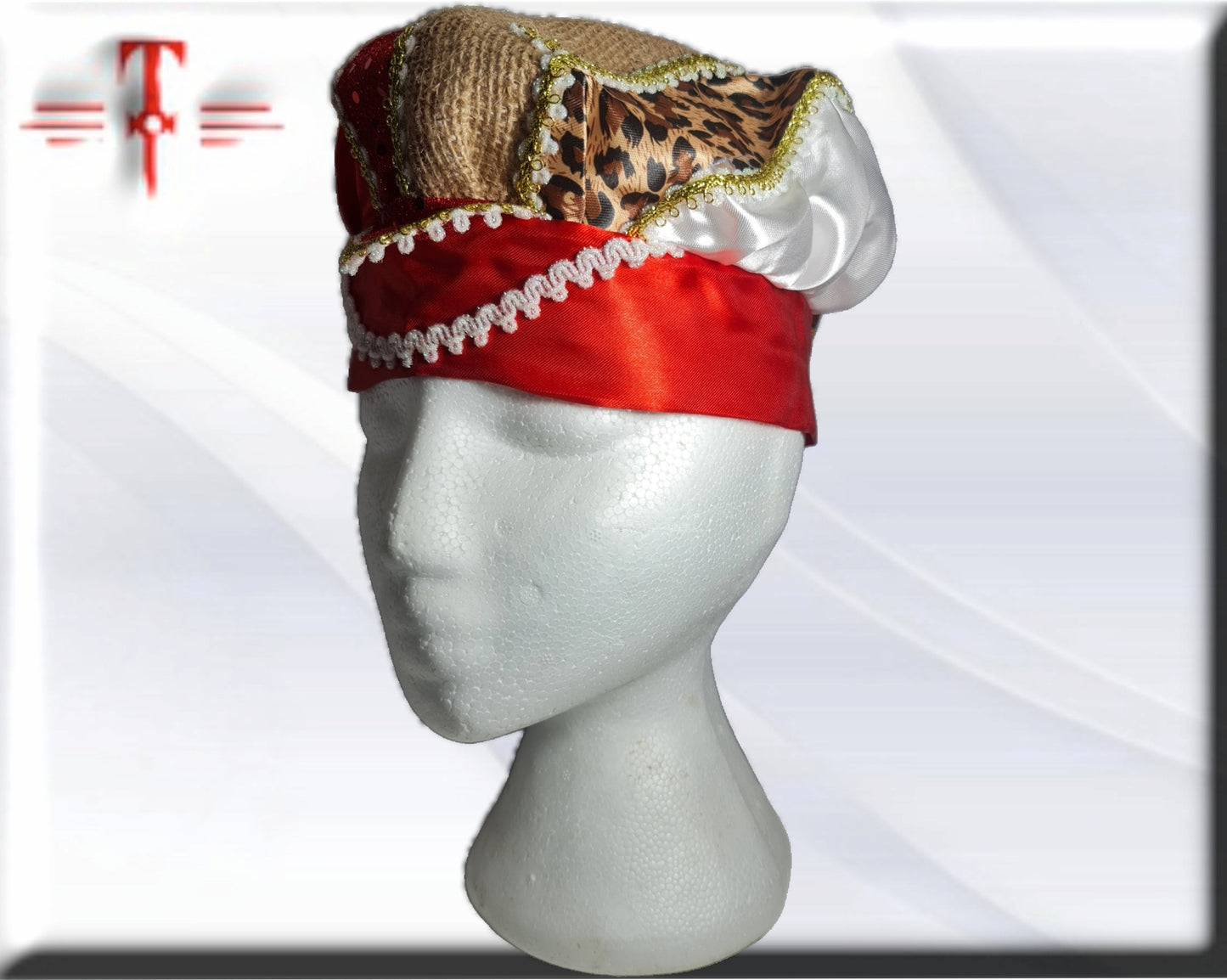 Gorro santeria Orisha Shangó Gala