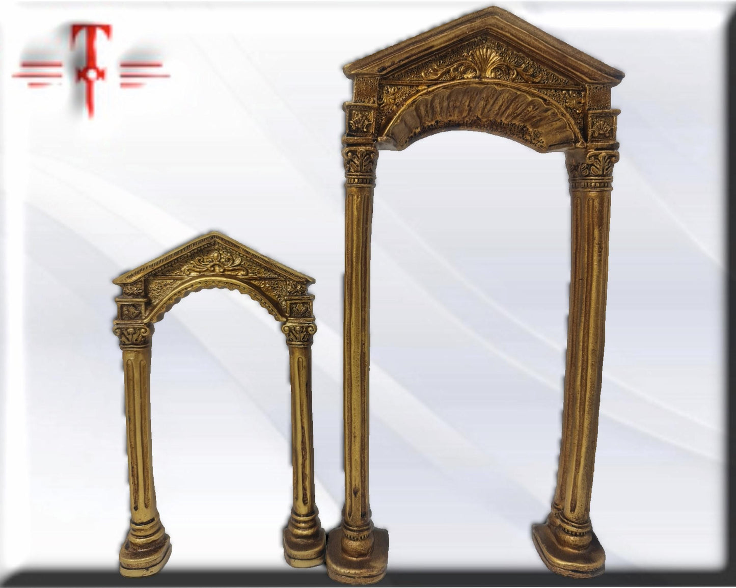 Arco dorado para santo , Santos y Vírgenes católicos , productos Religiosos
