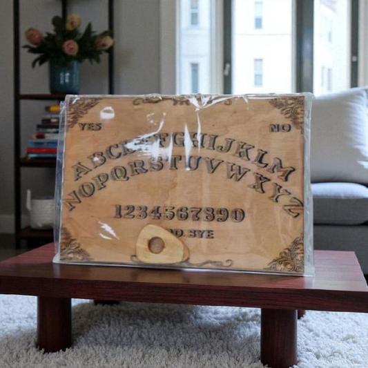 Tablero OUIJA  madera , libros esotéricos , Ocultismo , parapsicología