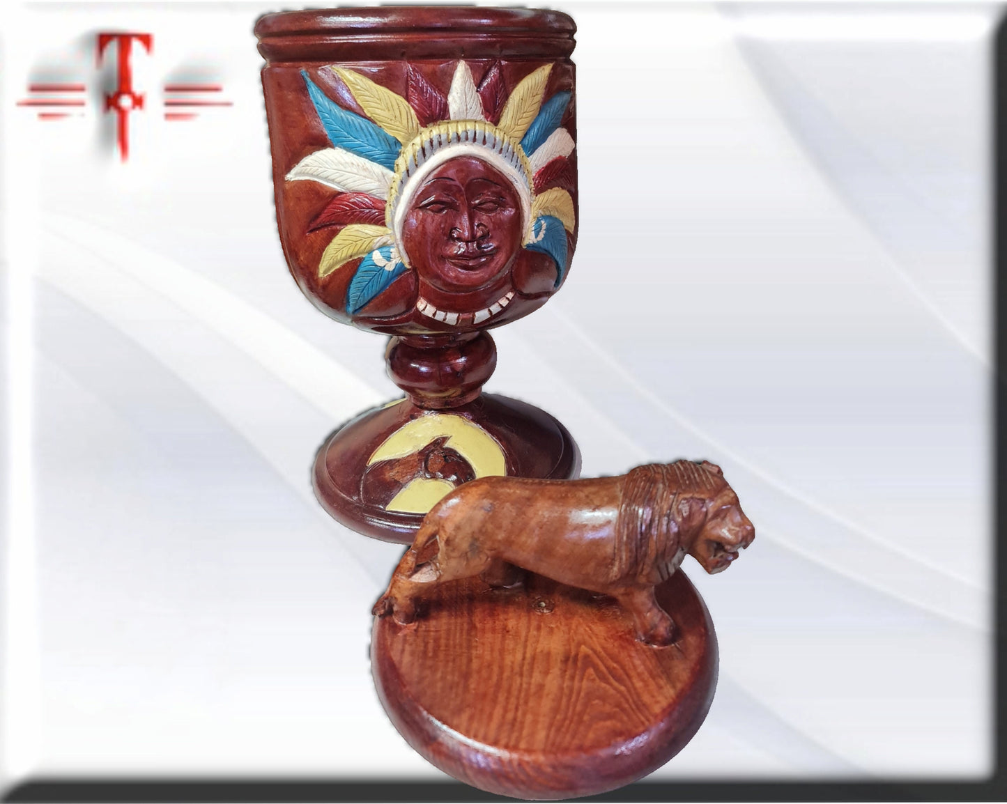 Lebrillo. Arte Africano , Aggayú , Shangó   , Panteón Yoruba