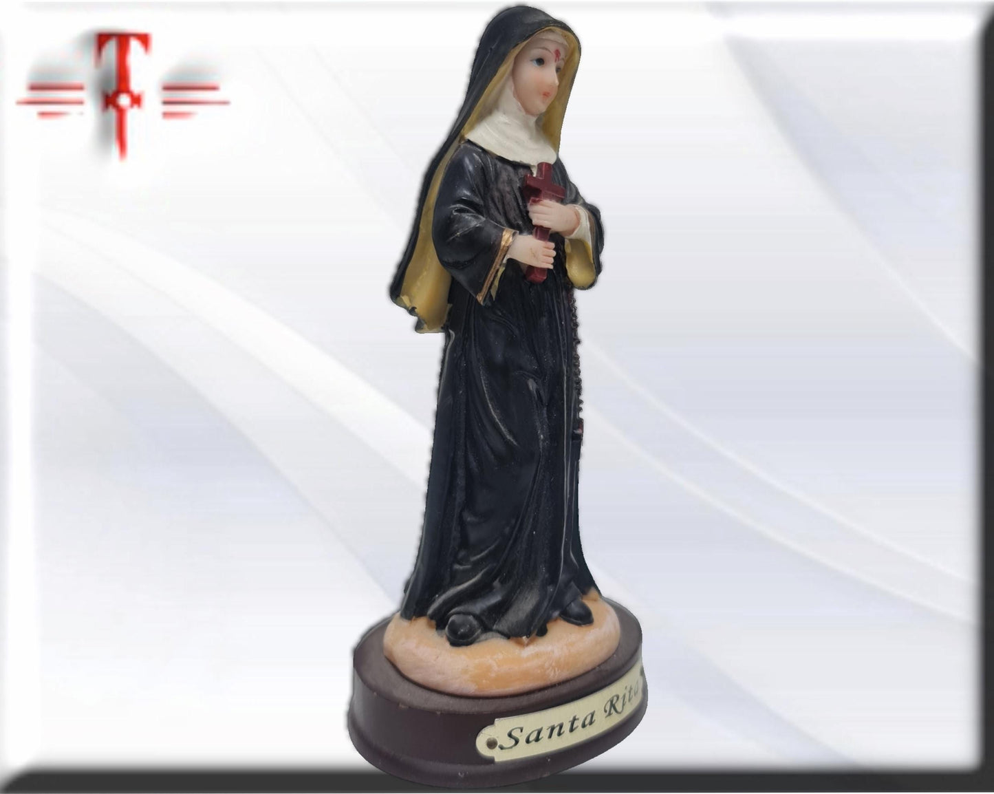 Estatua Santa Rita de Casia  . Catholic Saints and Virgins, Religious products,