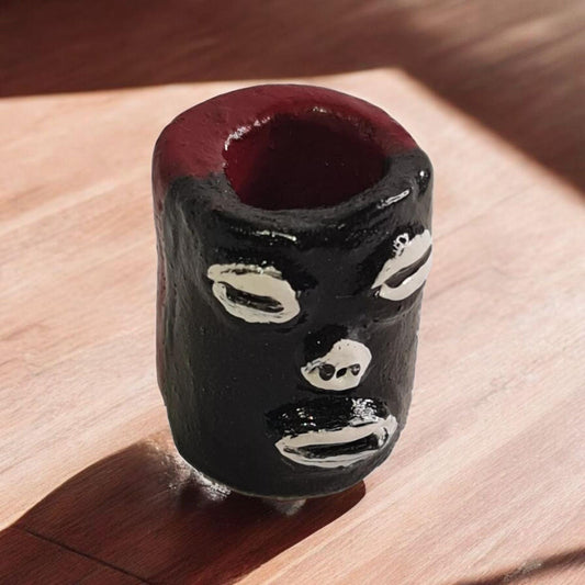Eleguá de bolsillo , de una o dos caras , Santeria Palo Mayombe  deidades Yoruba , 7 potencias Africanas