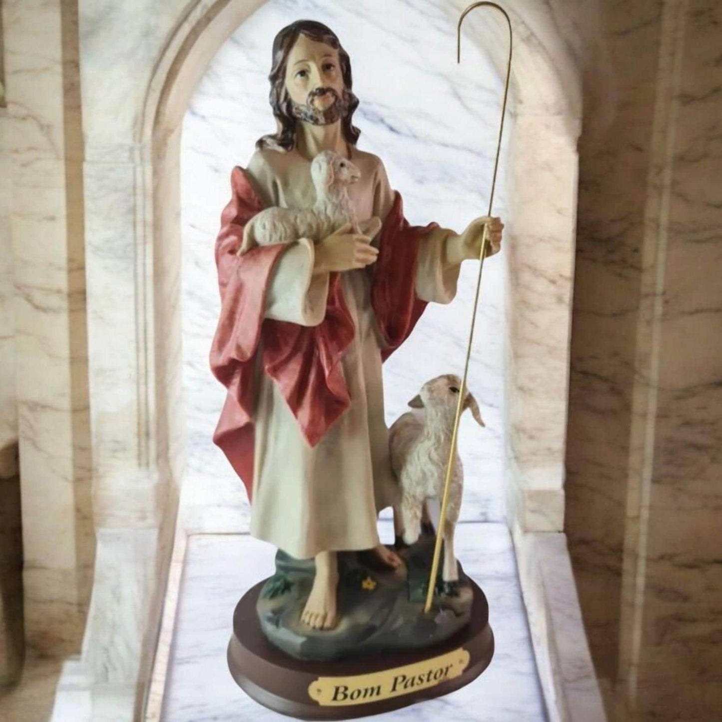 Cristo del buen pastor  . Catholic Saints and Virgins, Religious products,