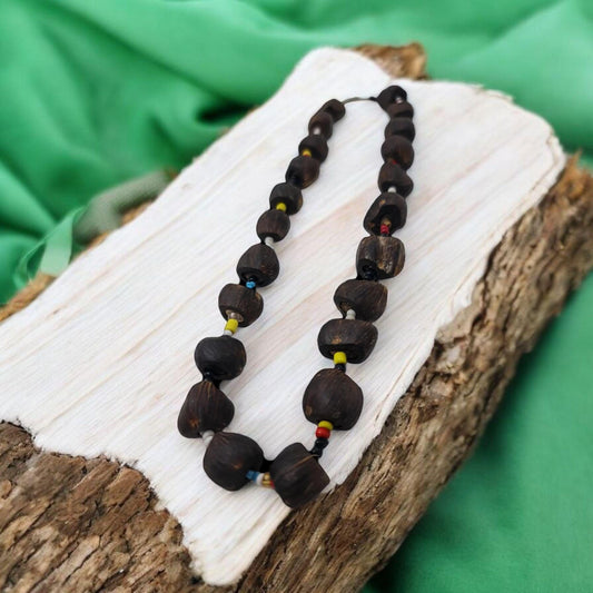 African Ikin Necklace, Protection, Vodun secrets, traditional African art