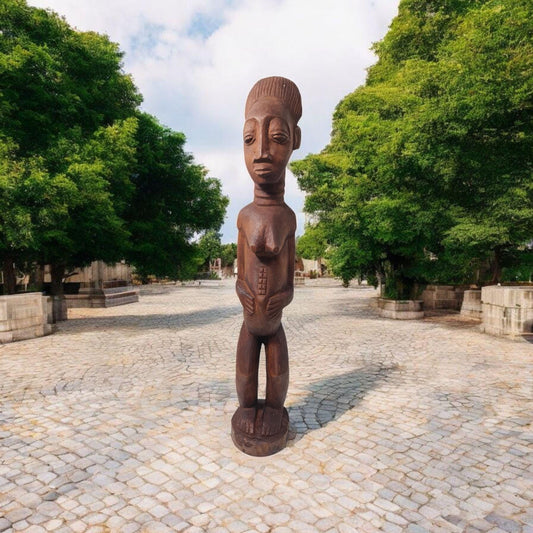 Fetiche Mujer Yoruba , arte tradicional Africano Nigeria