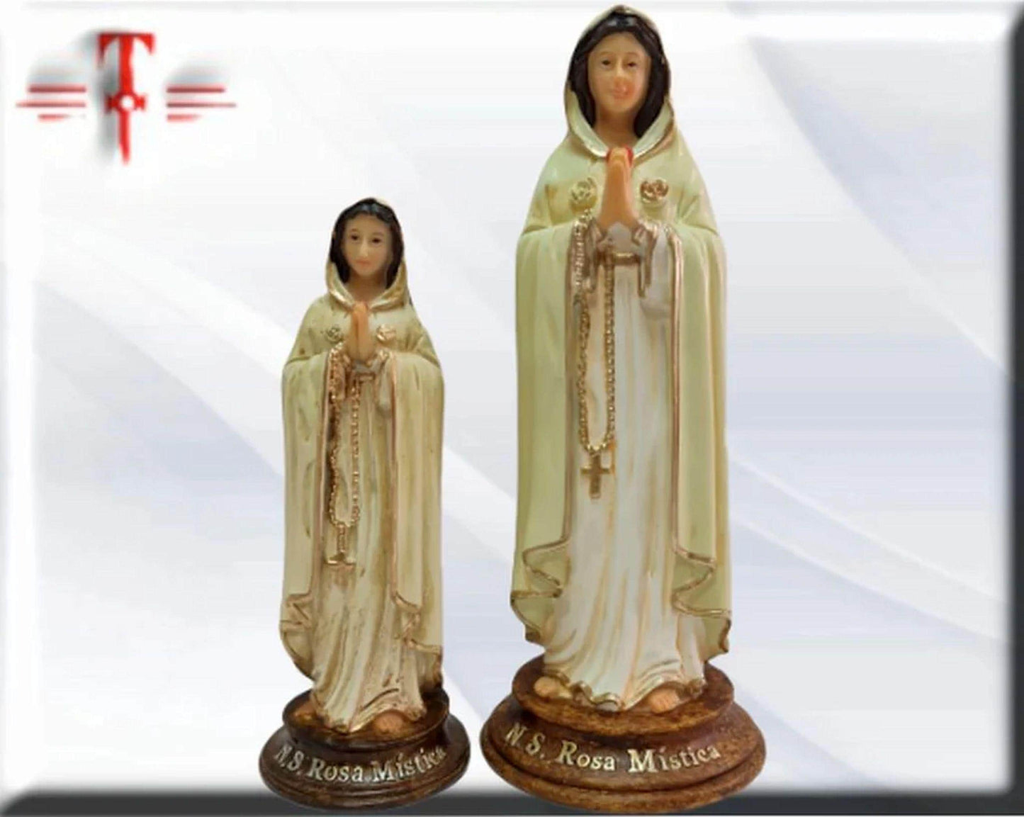 Estatua religiosa Rosa Mística  , virgenes y santos catolicos