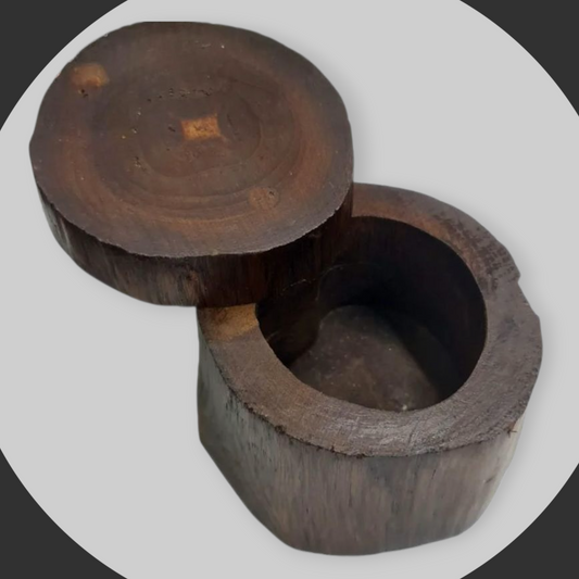 adorno caja tronco