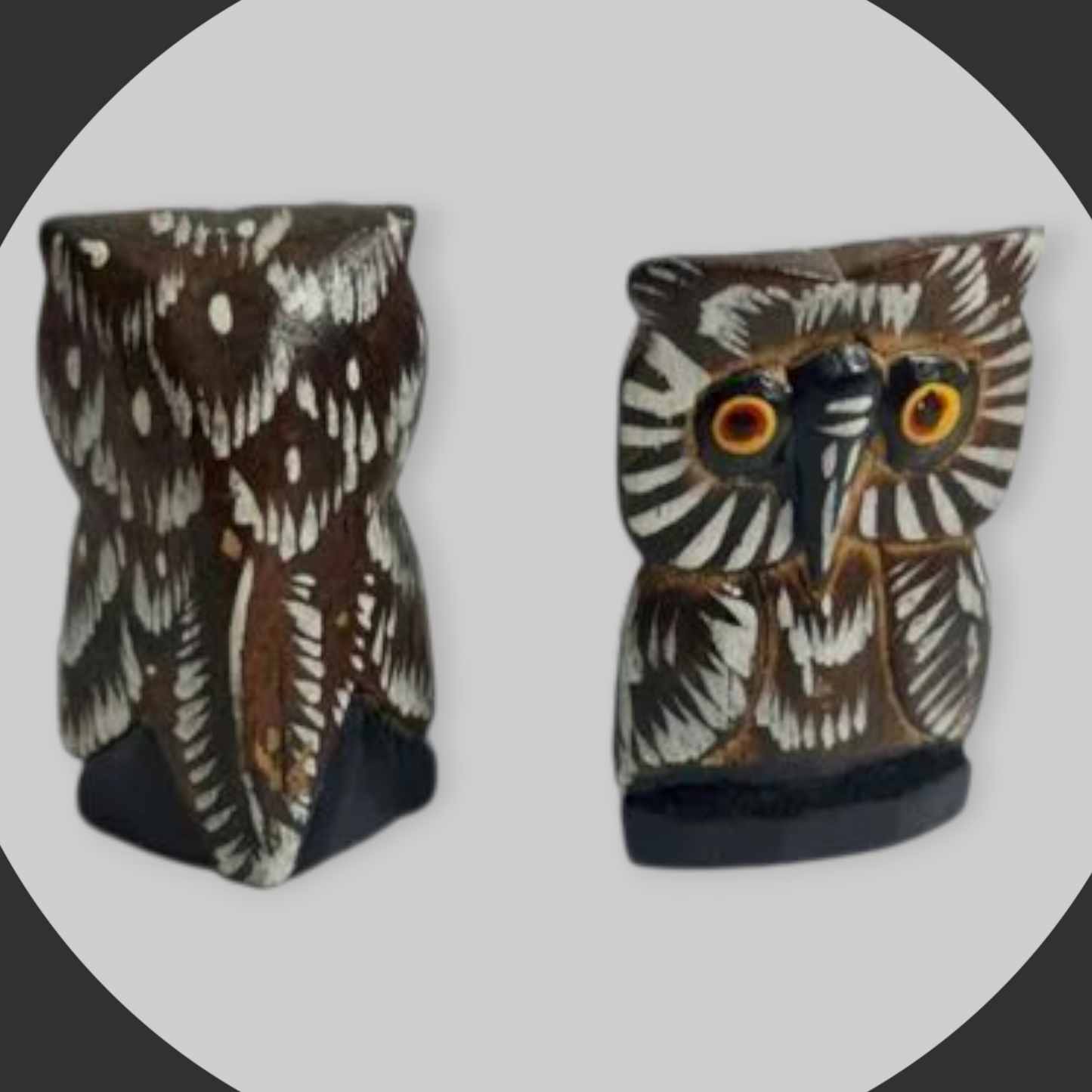 Buho madera 7cm