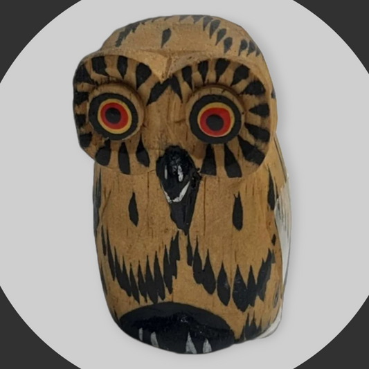 Buho madera 4cm