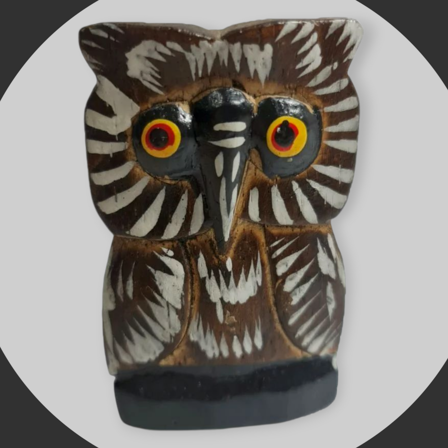 Buho madera 7cm