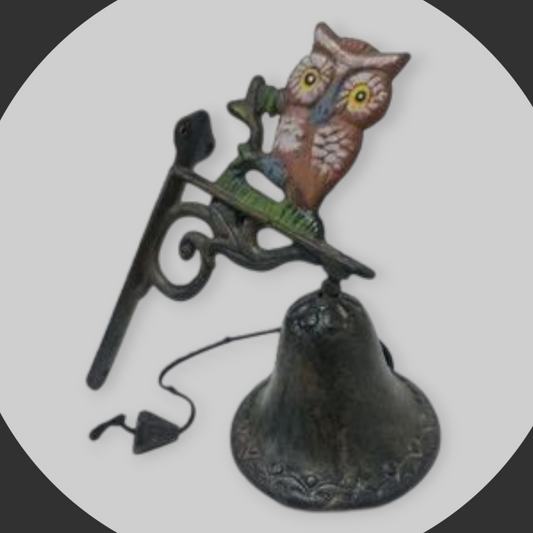 campana buho 22cm