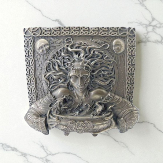 Statue des Gottes Dagda, mythologische Götter, esoterische und religiöse Gegenstände, handbemalt
