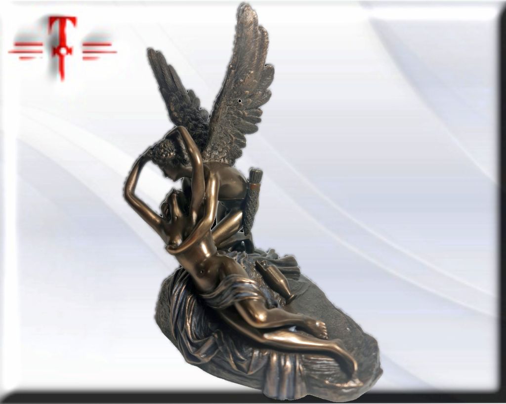 Statue des Gottes Dagda, mythologische Götter, esoterische und religiöse Gegenstände, handbemalt