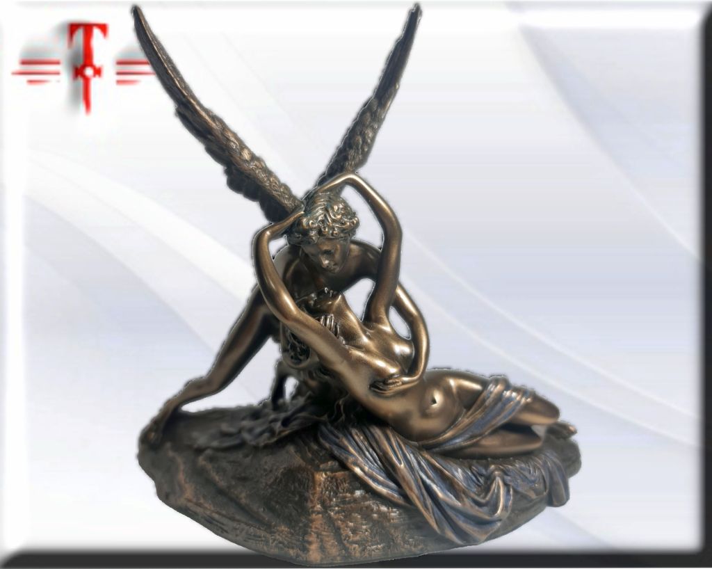 Statue des Gottes Dagda, mythologische Götter, esoterische und religiöse Gegenstände, handbemalt