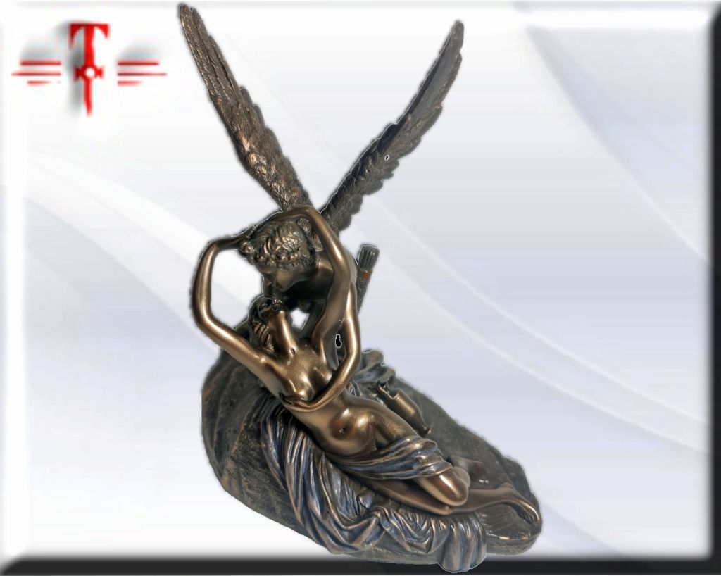 Statue des Gottes Dagda, mythologische Götter, esoterische und religiöse Gegenstände, handbemalt