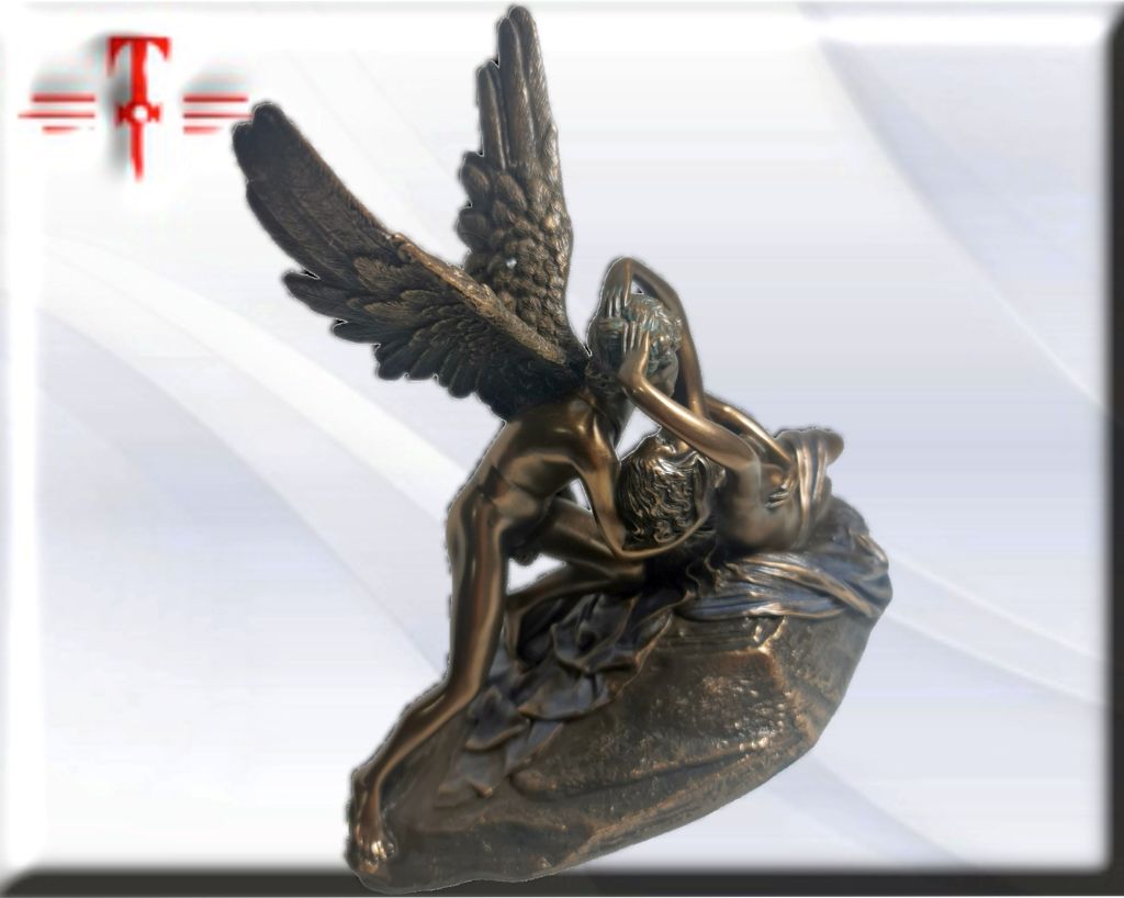Statue des Gottes Dagda, mythologische Götter, esoterische und religiöse Gegenstände, handbemalt