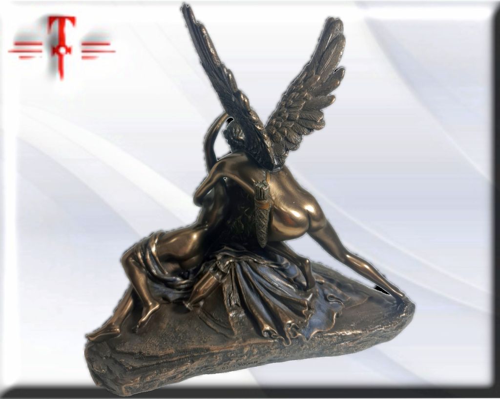 Statue des Gottes Dagda, mythologische Götter, esoterische und religiöse Gegenstände, handbemalt