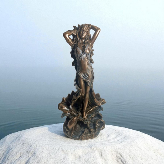 Statue des Gottes Dagda, mythologische Götter, esoterische und religiöse Gegenstände, handbemalt