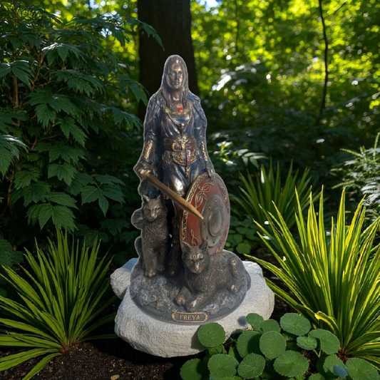 Statue des Gottes Dagda, mythologische Götter, esoterische und religiöse Gegenstände, handbemalt