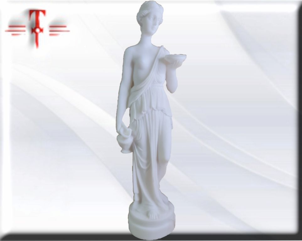 Statue des Gottes Dagda, mythologische Götter, esoterische und religiöse Gegenstände, handbemalt