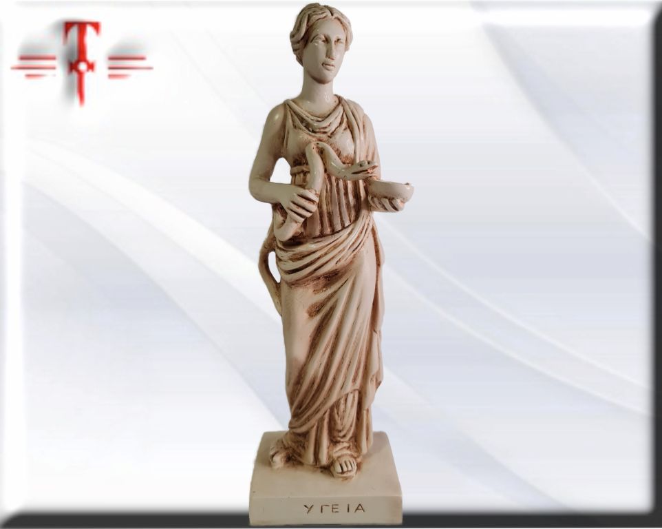 Statue des Gottes Dagda, mythologische Götter, esoterische und religiöse Gegenstände, handbemalt