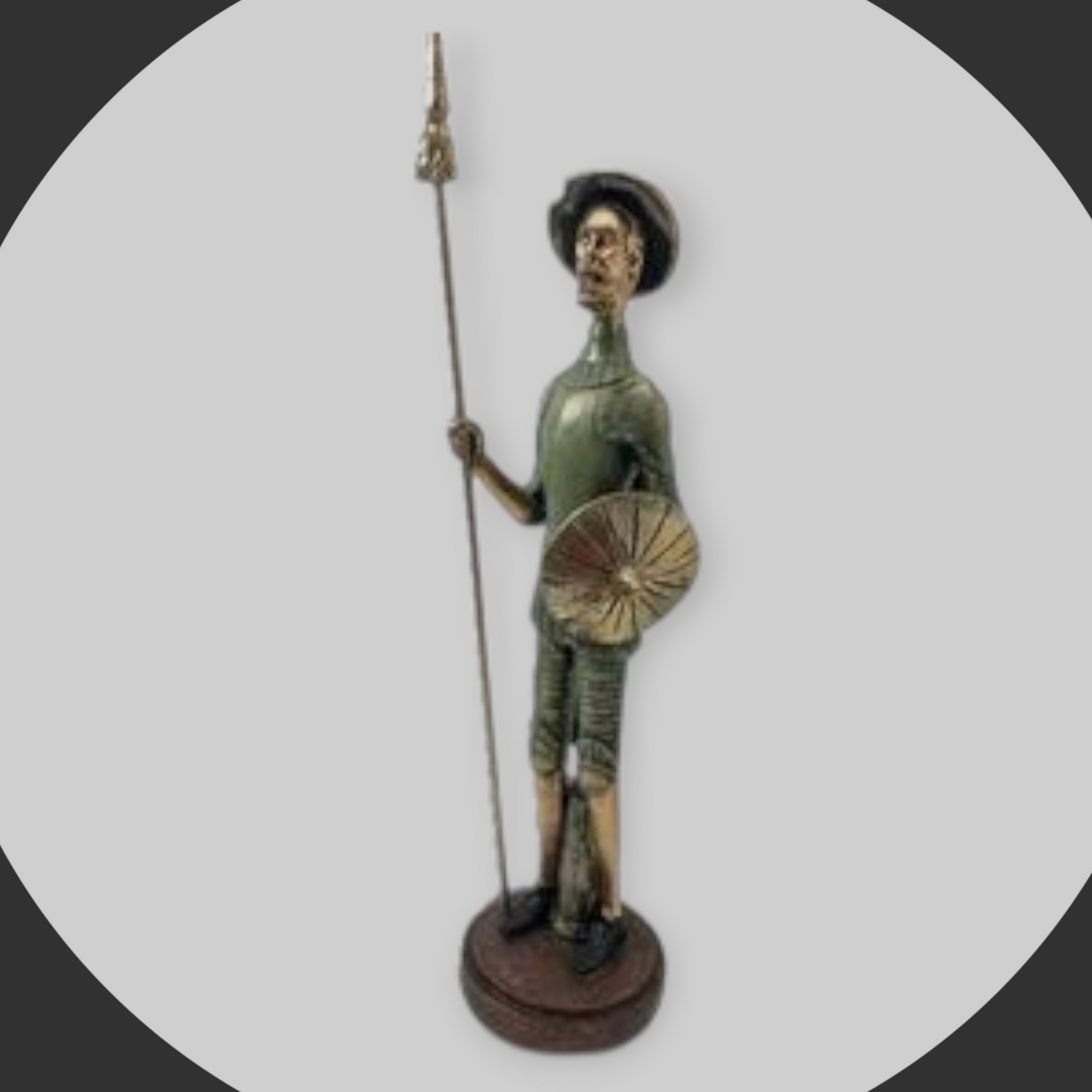 Escultura don quijote