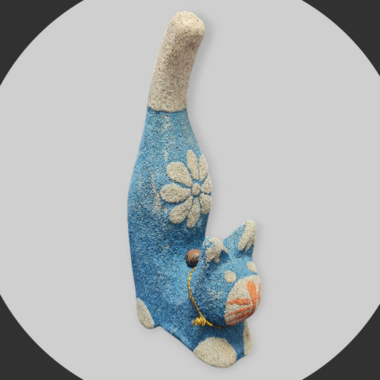 Figura gato de arena
