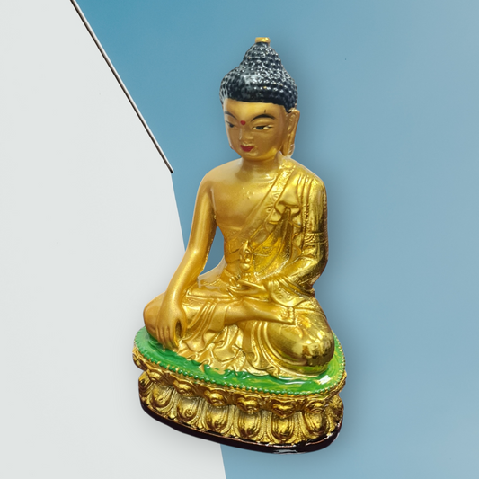 Buda en posicion Mudra bhumisparsha