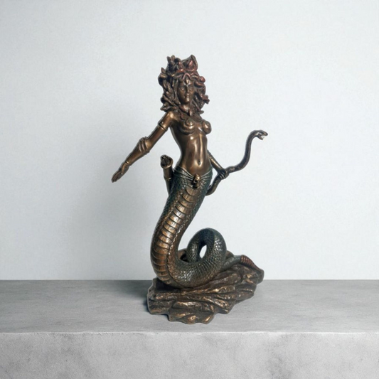 Statue des Gottes Dagda, mythologische Götter, esoterische und religiöse Gegenstände, handbemalt