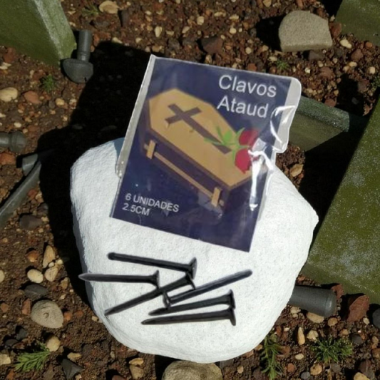 Clavos de ataúd, articulos esotéricos de calidad
