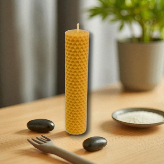 vela bujia de cera de abeja