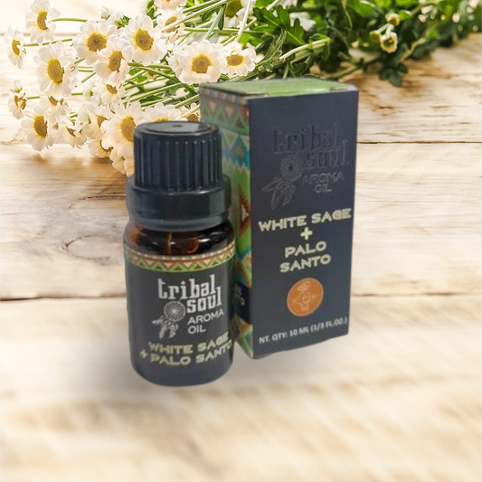Aceite aromatico salvia Blanca + palo santo