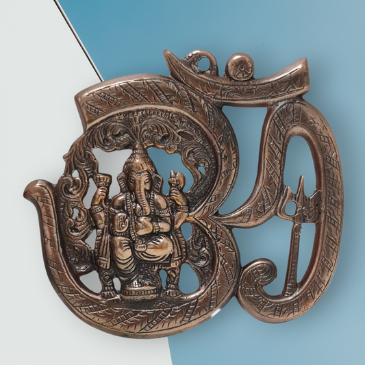 Colgador Om con Ganesha