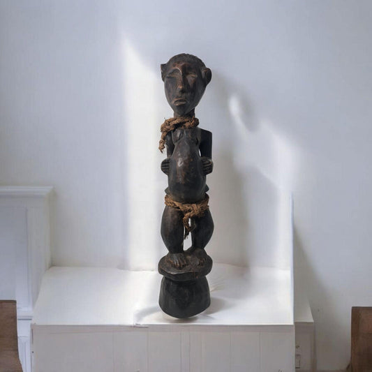 Fetiche Bakongo  Congo  Tribal  , arte Africano , Galería de arte , hecho a mano