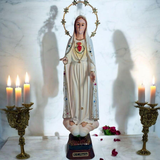 Sagrado corazón de María , virgenes y santos catolicos