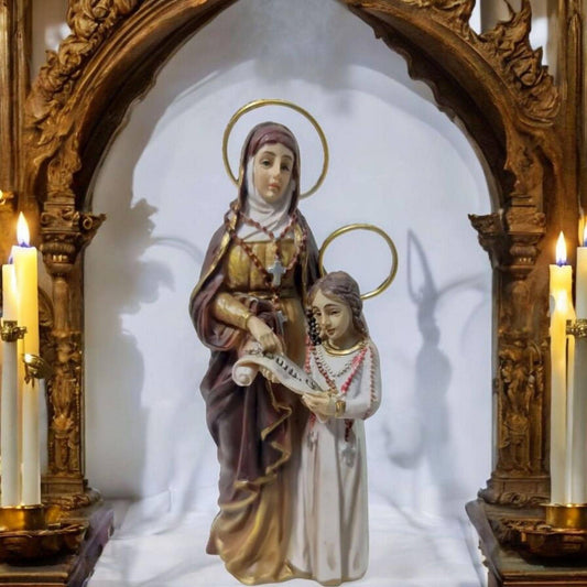 Virgen Santa Ana con María , Santos y Vírgenes católicos , productos Religiosos