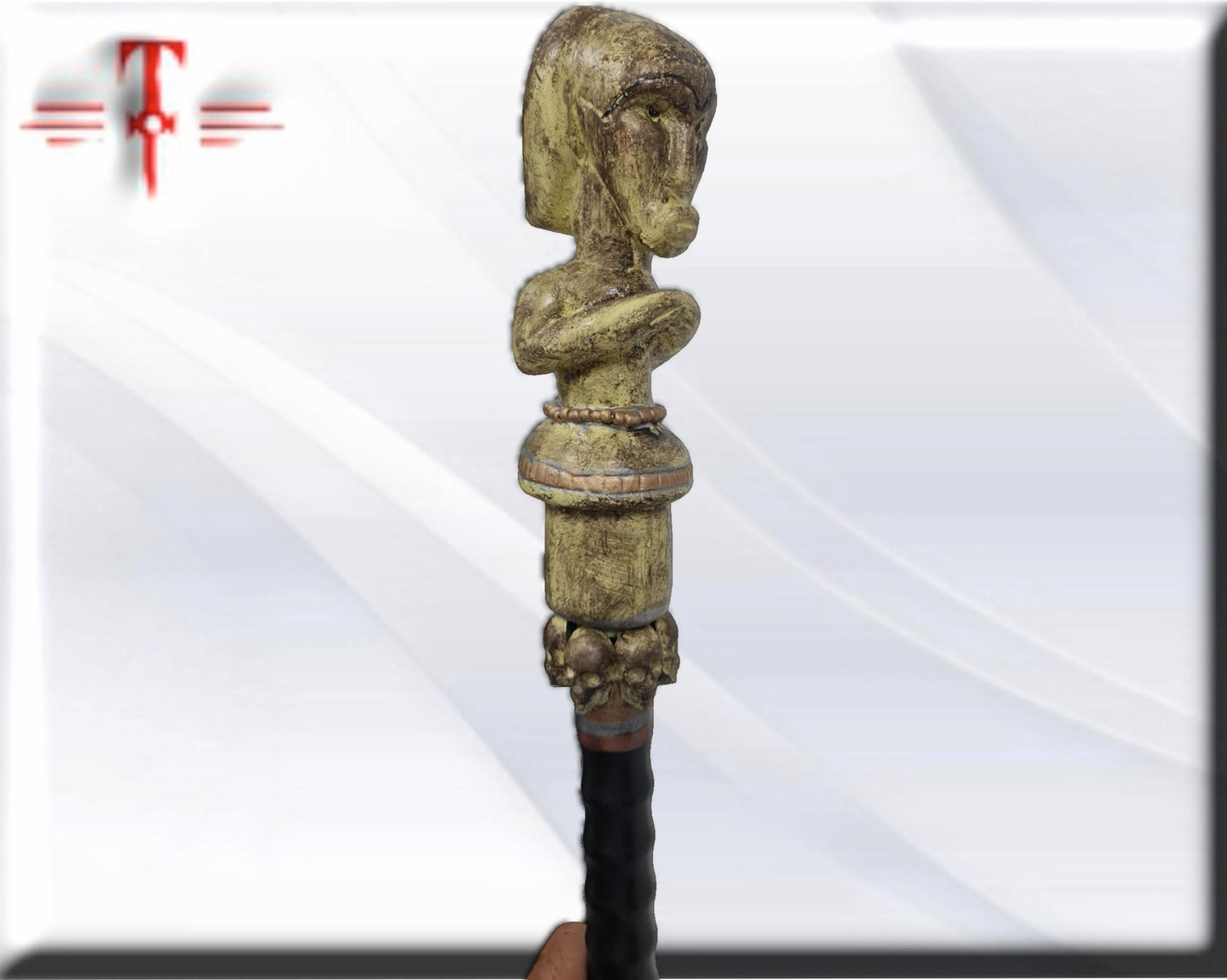Bastón de carga Eggun  , santería , Palo Mayombe , voodoo