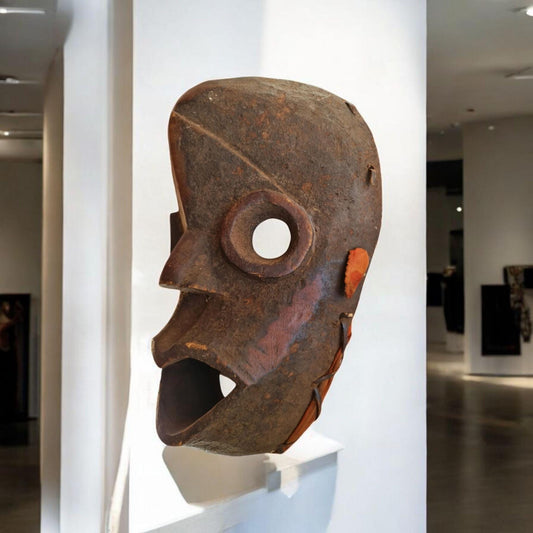 Máscara Bembes Congo , arte africano , Galería de arte , antigüedad