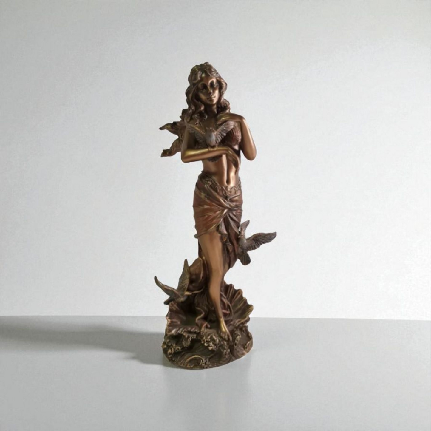 Statue des Gottes Dagda, mythologische Götter, esoterische und religiöse Gegenstände, handbemalt