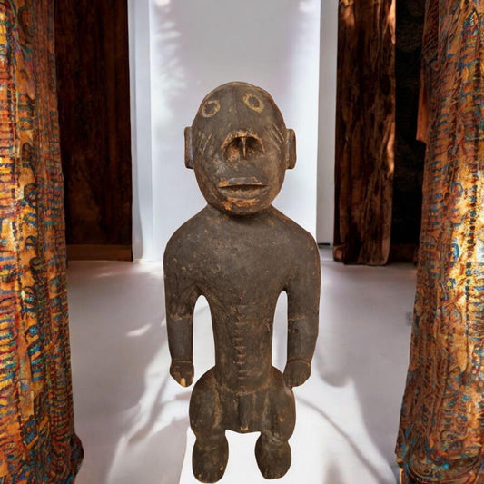 Fetiche Bakongo  Congo  Ref: 109 Tribal  , arte Africano , Galería de arte , hecho a mano